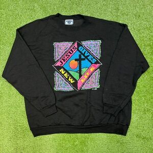 Vintage Christian Jesus Gives New Life Sweatshirt XL 90s Single Stitch USA